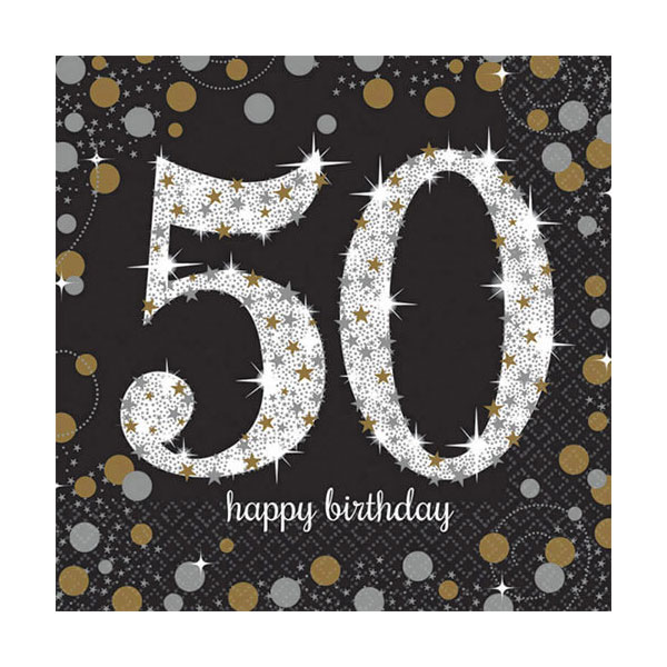 Compleanno 50 Anni Gold