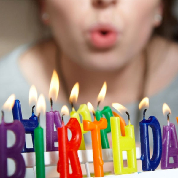 Candeline compleanno e Fontane