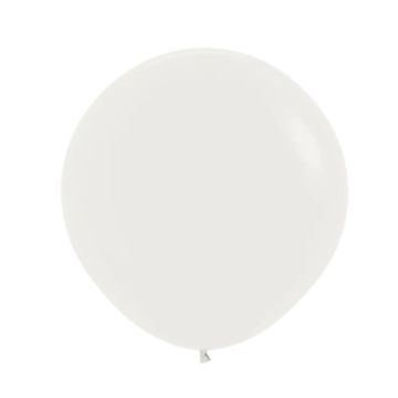 Palloncino Almond White (006) 24" Pz.3