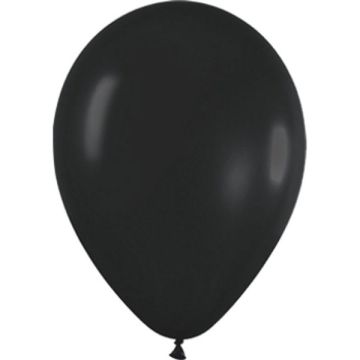 Palloncino Nero (080) 9" Pz.50