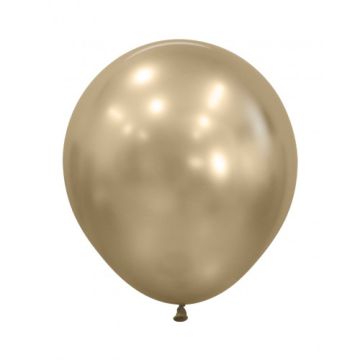 Palloncino Gold Dust (870) 18" Pz.25