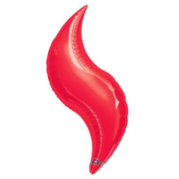 PALLONCINO CURVE ROSSO (19") PZ.5