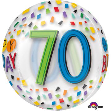 PALLONCINO 70° COMPLEANNO ORBZ PZ.1