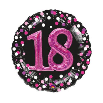 PALLONCINO 18 ANNI SPARKLING PINK PZ.1