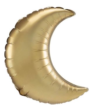 Palloncino Luna Oro Satinato 35" Pz.3