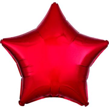 Palloncini Stella Rossa 19"" Pz.10