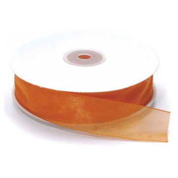 NASTRO ORGANZA ARANCIO PZ.1