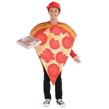 Costume Ragazzi Trancio Pizza 8/10 Anni Pz.1