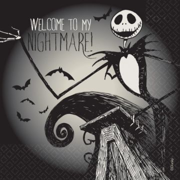 Tovaglioli Nightmare Before Christmas