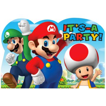 INVITI SUPER MARIO PZ.8