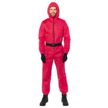 Costume Squid Game Guardia Taglia S