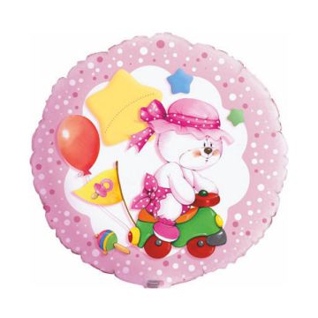 PALLONCINO ORSETTO ROSA PZ.1
