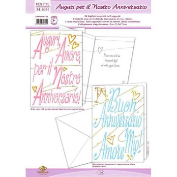 Biglietto Auguri Di Anniversario