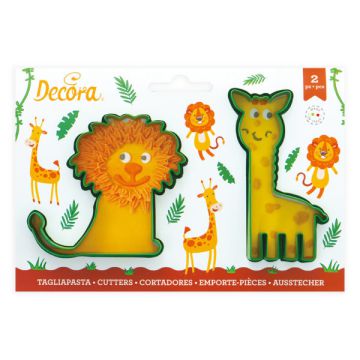 Tagliapasta Giraffa E Leone Pz.2