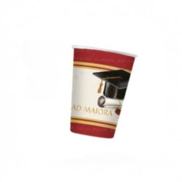Bicchieri Laurea Ad Maiora Cc.250 Pz.6