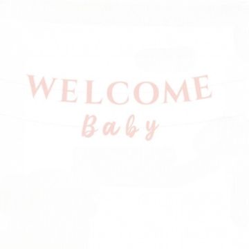 Festone Welcome Baby Pink Pz.1