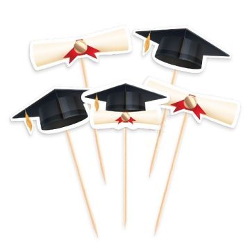 Cake Topper Laurea Ad Maiora Pz.5
