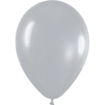 Palloncino Argento Pz.25