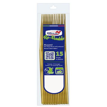 Coltelli Oro Riutilizzabili Pz.15