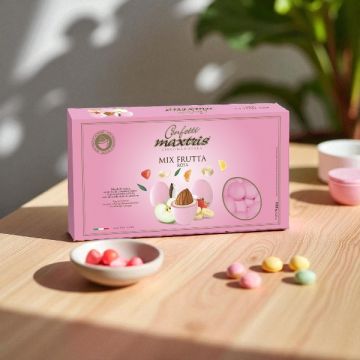 Confetti Mix Frutta Rosa 1kg.