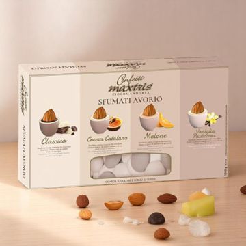 Confetti Maxtris sfumati avorio 1kg per eventi