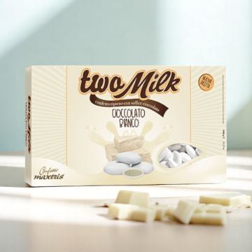 Confetti Two Milk Cioccolato Bianco 1kg.