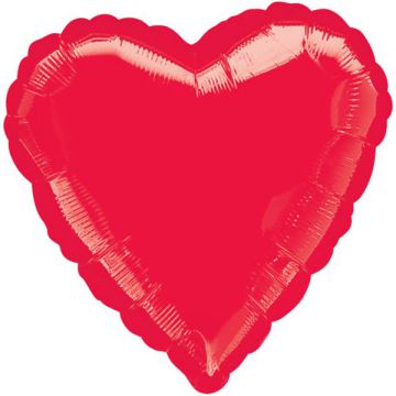 PALLONCINI CUORE ROSSO 30" PZ.5
