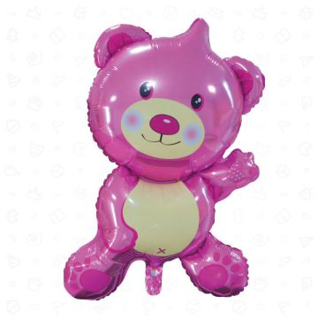 PALLONCINO ORSETTO BABY ROSA PZ.1