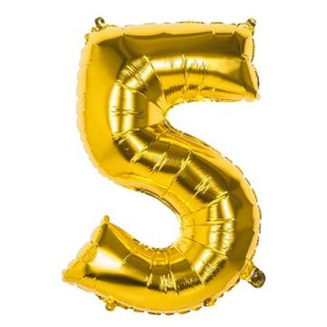Palloncino Oro N.5 Cm.32 Pz.1