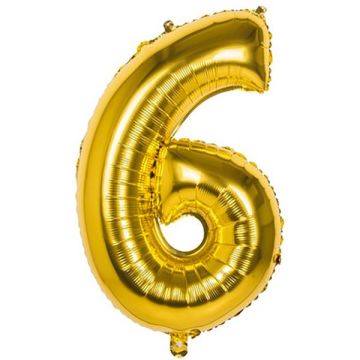 Palloncino Oro N.6 Cm.32 Pz.1