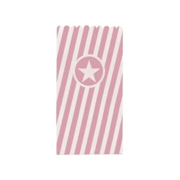 Bustine In Carta Per Pop Corn Rosa Pz.6