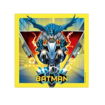 Tovaglioli Batman 33x33 Cm. Pz.20
