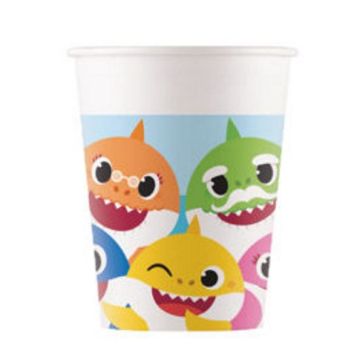 Bicchieri Baby Shark Pz.8
