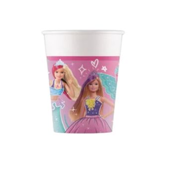 Bicchieri Barbie 200 Ml. Pz.8