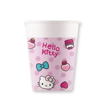 Bicchieri Hello Kitty Fashion Pz.8