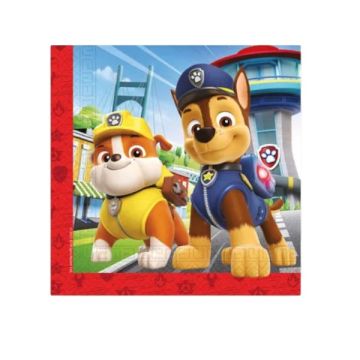 Tovaglioli Paw Patrol 33x33 Cm. Pz.20