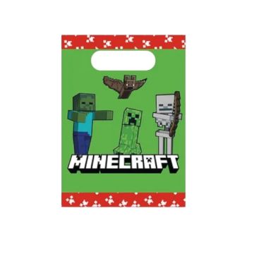 Sacchetti In Carta Minecraft Pz.4 Sacchetti In Carta Minecraft Pz.4