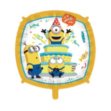 Palloncino Quadrato Minions Pz.1