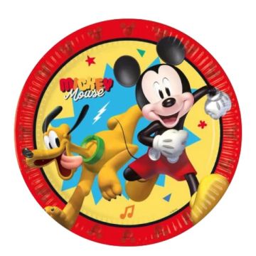 Piatti Topolino Mickey Cm. 23 Pz.8