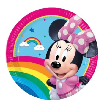 Piattini Minnie Cm. 20 Pz.8