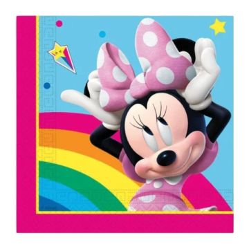 Tovaglioli Minnie 33x33 Cm .pz.20