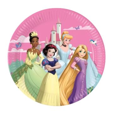 Piatti Principesse Cm. 23 Pz.8