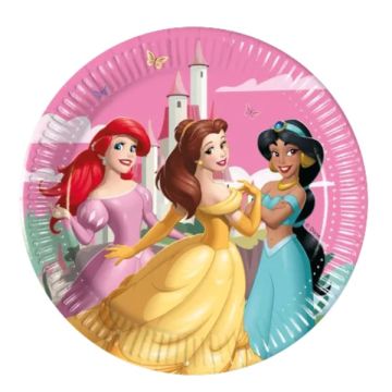 Piatti Principesse Cm. 20 Pz.8
