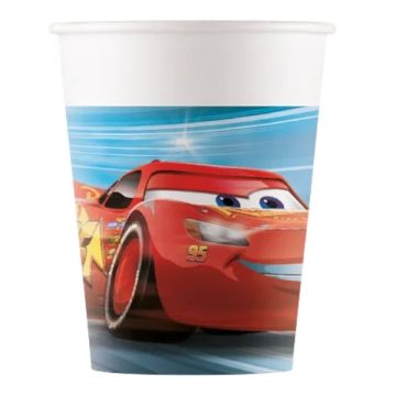 Bicchieri Cars 200 Ml. Pz.8
