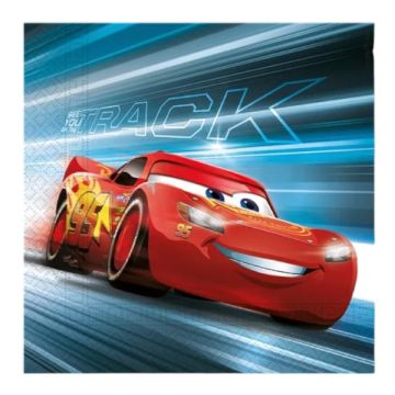 Tovaglioli Cars 33x33 Cm .pz.20