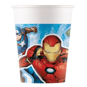 Bicchieri Avengers 200 Ml. Pz.8