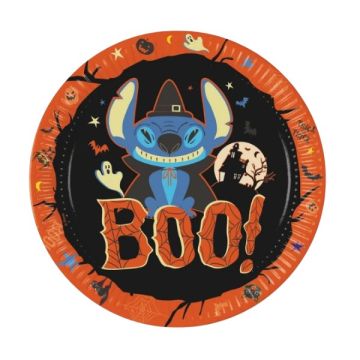 Piatti Stitch Halloween Pz.8