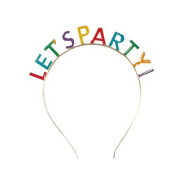 Cerchietto Let's Party In Metallo Pz.1 Cerchietto Let's Party In Metallo Pz.1