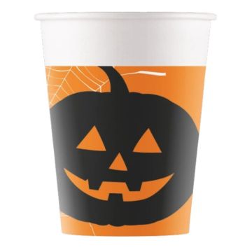 Bicchieri Halloween Pumpkin Pz.8