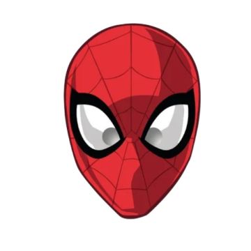 Maschere In Carta Spiderman Pz.6